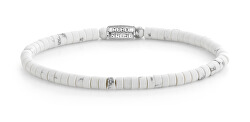 Bracciale di perline bianche Virgin White RR-40081-S