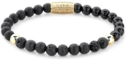 Korálkový náramek Black Beauty RR-60045-G