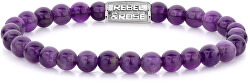Brățară din mărgele Purple Rain RR-60053-S