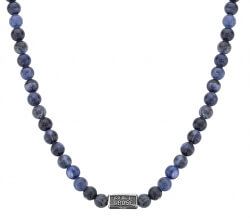 Korálkový náhrdelník Midnight Blue RR-NL014-S-70