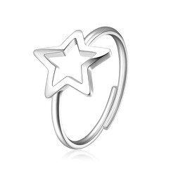 Hravý otvorený prsteň Hviezda Click SCK91