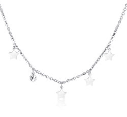 Hvězdný ocelový náhrdelník Luce SCE02
