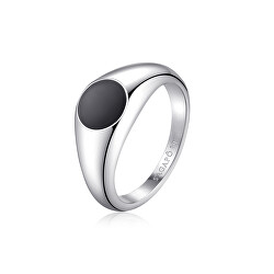 Moderný oceľový prsteň pre mužov Ripple SRP36