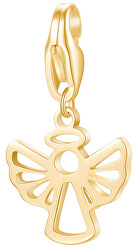 Aranyozott angyal medál  Happy SHA356