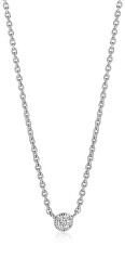 Pôvabný pozlátený náhrdelník s kubickými zirkónmi Cecina SJ-C2773-CZ