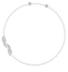 Elegantní perlový náhrdelník s peříčky Nice 5493403