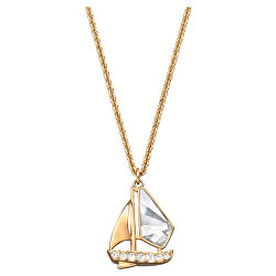 Fashion náhrdelník s přívěskem plachetnice Ocean 5465944