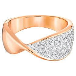 Krásný bicolor prsten s krystaly Freedom 5257529