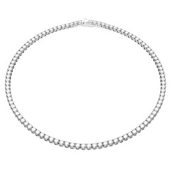 Luxusný náhrdelník s čírymi kryštálmi Matrix Tennis 5681796