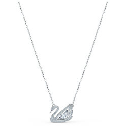 Luxusné náhrdelník s labuťou Dancing Swan 5514421