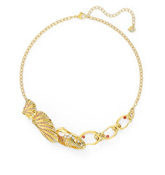 Luxusní pozlacený náhrdelník Plody moře Shell 5520667