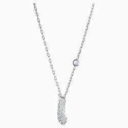 Moderní dámský náhrdelník s peříčkem Naughty 5512365
