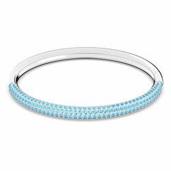 Wunderschönes festes Armband mit blauen Kristallen der Marke Swarovski Stone 5642919