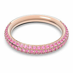 Frumos inel cu cristale roz Swarovski Stone 5642910