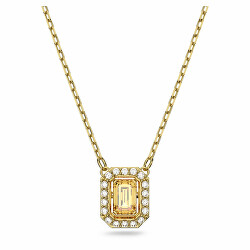 Okouzlující pozlacený náhrdelník s krystaly Millenia 5598421