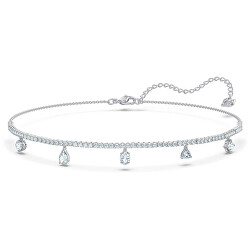 Okouzlující třpytivý náhrdelník choker Tennis Deluxe 5562084
