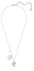 Půvabný náhrdelník s krystaly Swarovski Plody moře Shell 5538110