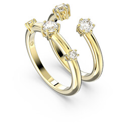 Sada dvou pozlacených prstenů Constella 5640967