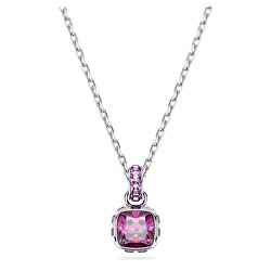 Slušivý náhrdelník pre ženy narodené vo februári Birthstone 5651708