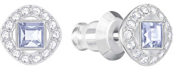 Třpytivé náušnice Swarovski Angelic Square 5352048
