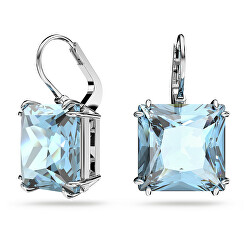 Distintivi orecchini pendenti con cristalli blu Millenia 5619472