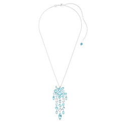 Výrazný trblietavý náhrdelník s kryštálmi Gema 5666014