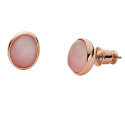 Eleganti orecchini placcati in oro rosa con madreperla Agnethe SKJ1468791