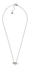 Originelle zweifarbige Halskette aus Stahl Kariana SKJ1517998