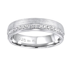 Snubný strieborný prsteň Paradise pre ženy QRGN23W