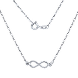 Stříbrný náhrdelník Infinity SMJN023WJ4ZT