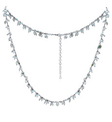 Strieborný náhrdelník s pravým Akvamarínom Bern INS1015NAQ