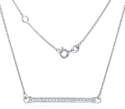 Strieborný náhrdelník so zirkónmi VARSAMIA ZTJNF61006