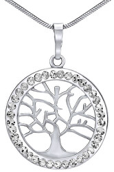 Stříbrný přívěsek Strom života se Swarovski® Crystals SILVEGOB16088