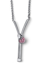 Collana decente per ragazze Dreamzip con cristalli L1001PIN