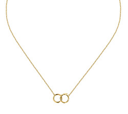 Elegantní pozlacený náhrdelník T-Heritage TJAXB07