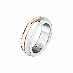 Slušivý bicolor prsten pro muže T-Steel TJAXV410