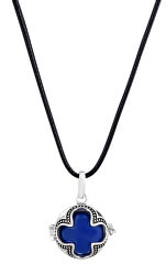 Dámský náhrdelník modrá Rolnička Čtyřlístek K16SM18