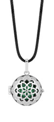 Collana decorativa con campana di gravidanza verde Fiore KVZM18