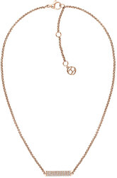 Bronzový náhrdelník s kryštálmi TH2780194