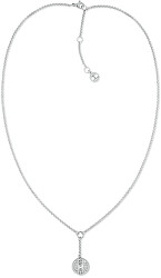 Elegantný oceľový náhrdelník s príveskom 2780481