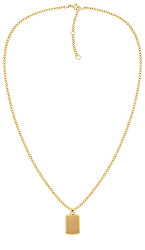 Fashion pozlacený náhrdelník z oceli 2780822