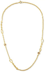 Luxusní pozlacený náhrdelník z oceli 2780514