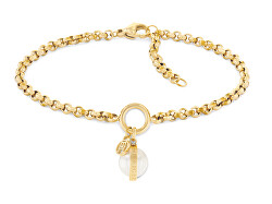 Brățară la modă cu lanț placat cu aur cu perla 2780765