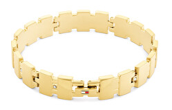Bezauberndes vergoldetes Armband mit Kristallen 2780780