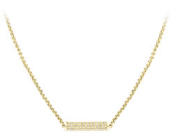 Pozlacený náhrdelník s krystaly TH2780193