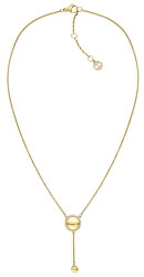 Stylový pozlacený náhrdelník s přívěskem TH2780181
