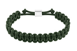 Grünes Paracord-Armband Braided 2790495