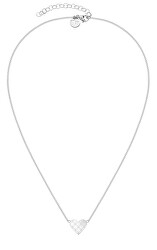 Romantische Stahlhalskette Logomania Heart TJ-0525-N-45