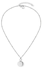 Stylový ocelový náhrdelník TJ-0046-N-45 (řetízek, přívěsky)