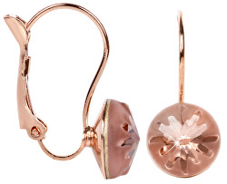 Moderne Ohrringe aus Bronze Blush Rose